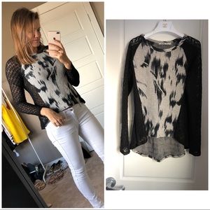 Chole K long sleeve top large